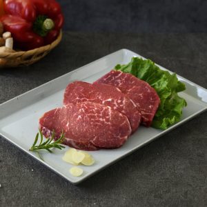 農場晃晃-安格斯黑牛 厚切菲力牛排 200g±10
