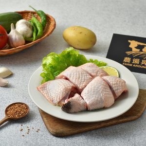 農場晃晃-帶骨雞腿(切塊)350g±10