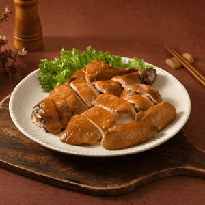 農場晃晃-煙燻甘蔗雞(黃金土雞)半切 (0.7 Kg±5%)